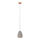 Hanglamp aan een koord CONCRETE 1xGU10/5W/230V grijs/koper