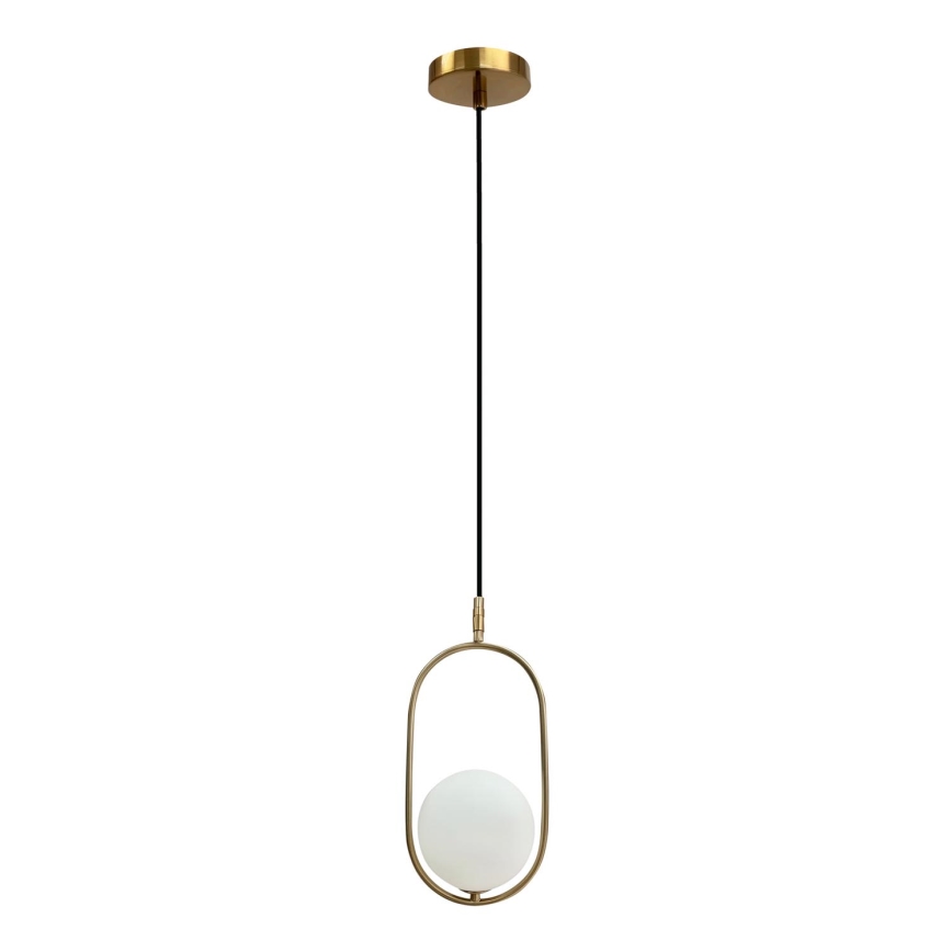 Hanglamp aan een koord CORDEL 1xG9/28W/230V goud