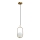 Hanglamp aan een koord CORDEL 1xG9/28W/230V goud