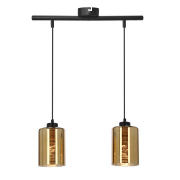 Hanglamp aan een koord COX 2xE27/60W/230V goud