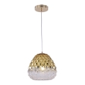 Hanglamp aan een koord DIAMOND 1xE27/11W/230V gouden