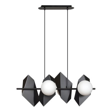 Hanglamp aan een koord DRIFTON 4xE14/10W/230V zwart