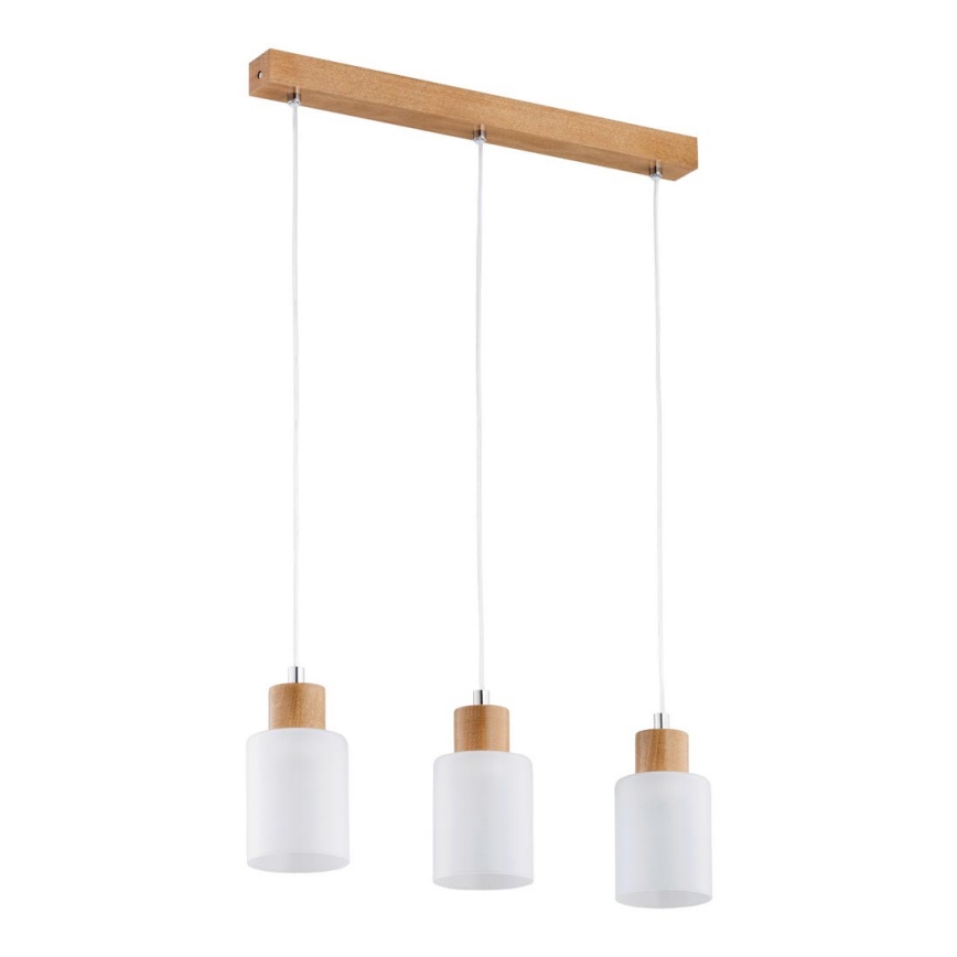 Hanglamp aan een koord EVIC 3xE27/60W/230V