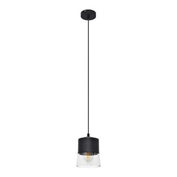 Hanglamp aan een koord FERGIE 1xE27/60W/230V zwart