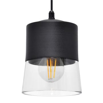 Hanglamp aan een koord FERGIE 1xE27/60W/230V zwart