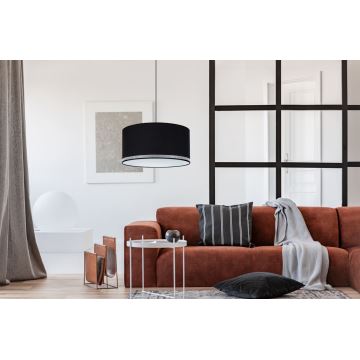 Hanglamp aan een koord FIELD 1xE27/60W/230V d. 40 cm zwart