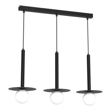 Hanglamp aan een koord FUTURA 3xG9/7W/230V zwart