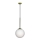 Hanglamp aan een koord GLASGOW 1xE27/40W/230V diameter 18 cm