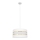 Hanglamp aan een koord HELEN 1xE27/60W/230V diameter 40 cm wit/gouden