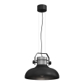 Hanglamp aan een koord HELSING 1xE27/60W/230V mat chroom