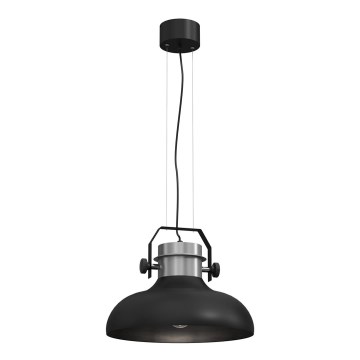 Hanglamp aan een koord HELSING 1xE27/60W/230V mat chroom