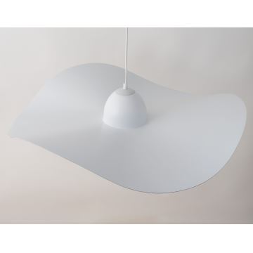 Hanglamp aan een koord KAPELLO 1xE27/60W/230V diameter 76 cm wit/gouden