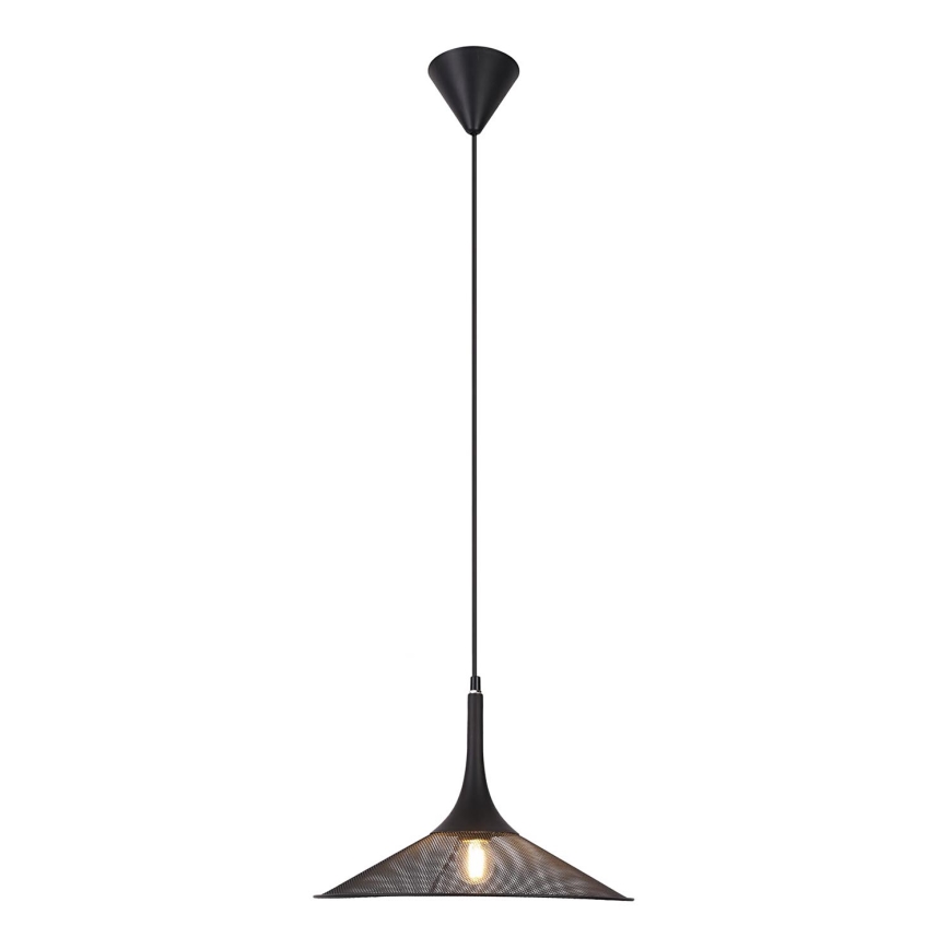 Hanglamp aan een koord KIRUNA 1xE27/40W/230V diameter 36 cm zwart