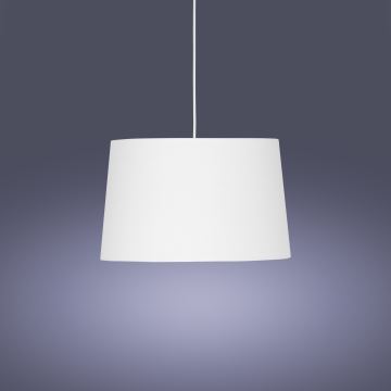 Hanglamp aan een koord MAJA 1xE27/25W/230V wit