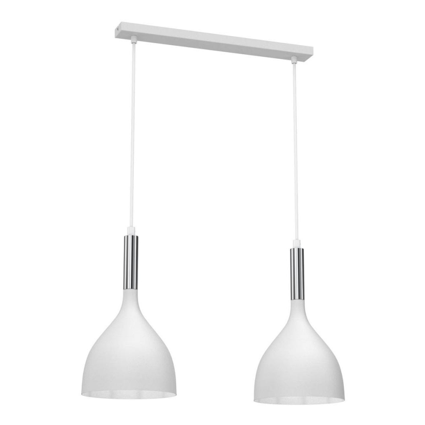 Hanglamp aan een koord NOAK WOOD 2xE27/60W/230V