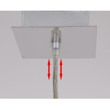 Hanglamp aan een koord ODEN 1xG9/40W/230V d. 12 cm