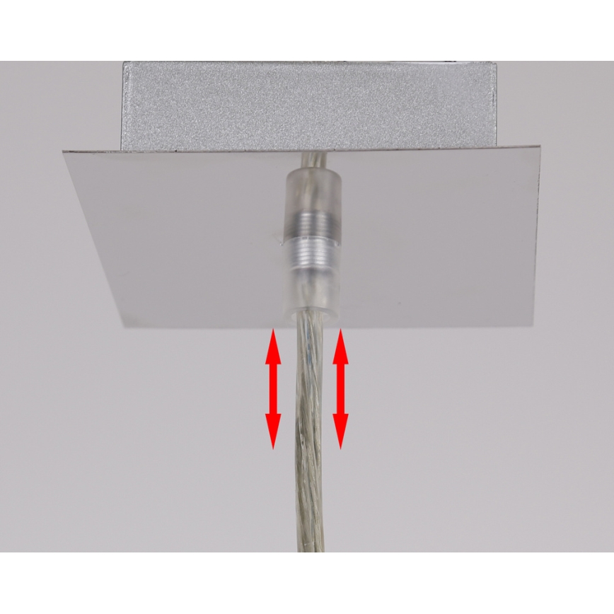 Hanglamp aan een koord ODEN 1xG9/40W/230V d. 12 cm