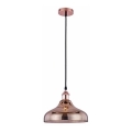 Hanglamp aan een koord OXIGEN 1xE27/15W/230V beige/brons