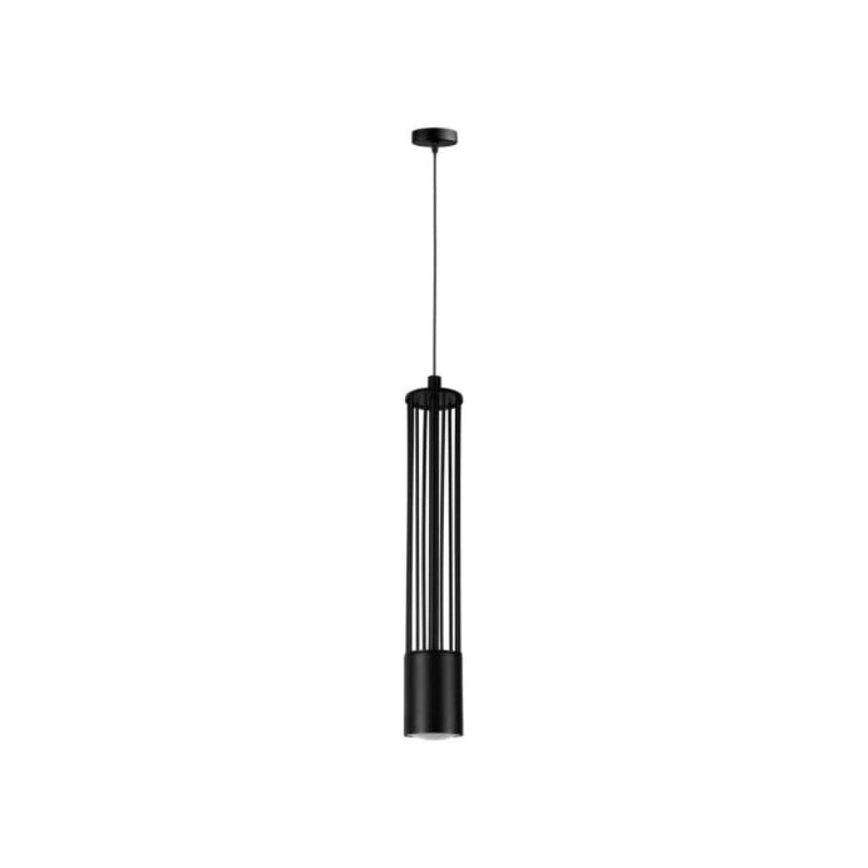 Hanglamp aan een koord PRESCOT 1xGU10/40W/230V zwart