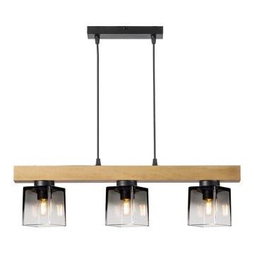 Hanglamp aan een koord RUSTIC RADIANCE 3xE27/60W/230V