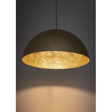 Hanglamp aan een koord SFERA 1xE27/60W/230V diameter 70 cm goud