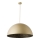 Hanglamp aan een koord SFERA 1xE27/60W/230V diameter 70 cm goud/zwart