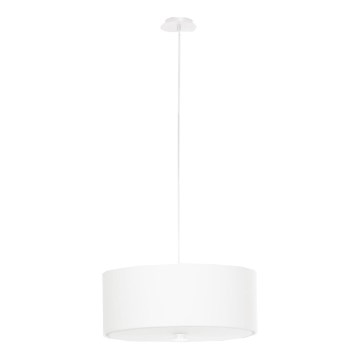 Hanglamp aan een koord SKALA 3xE27/60W/230V diameter 30 cm wit