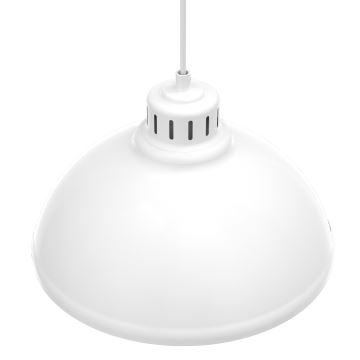Hanglamp aan een koord SVEN 1xE27/15W/230V wit