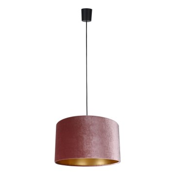 Hanglamp aan een koord TERCINO 1xE27/15W/230V diameter 38 cm roze