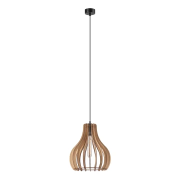 Hanglamp aan een koord TUCCI 1xE27/60W/230V diameter 29 cm eiken