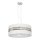 Hanglamp aan een koord ULTIMO 3xE27/60W/230V wit