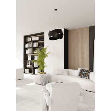 Hanglamp aan een koord VIENO 3xE27/15W/230V zwart