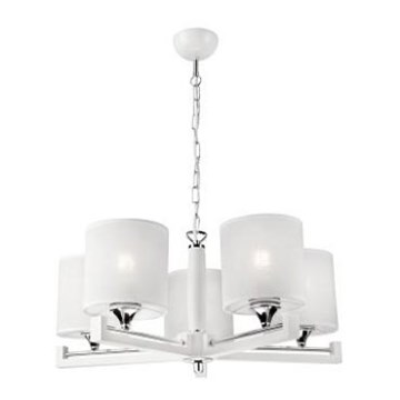 Hanglamp aan ketting AZZURRO 5xE27/60W/230V