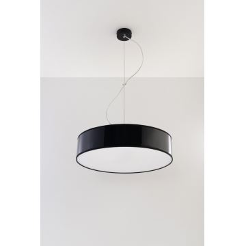 Hanglamp aan koord ARENA 45 3xE27/60W/230V zwart