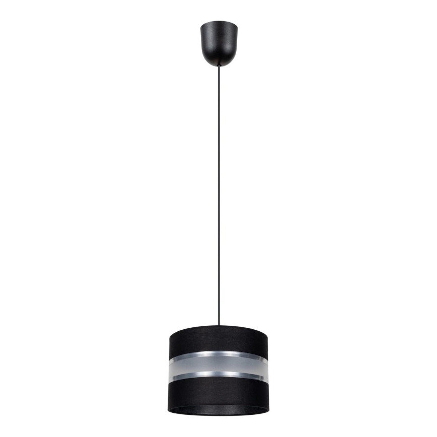 Hanglamp aan koord CORAL S 1xE27/60W/230V zwart