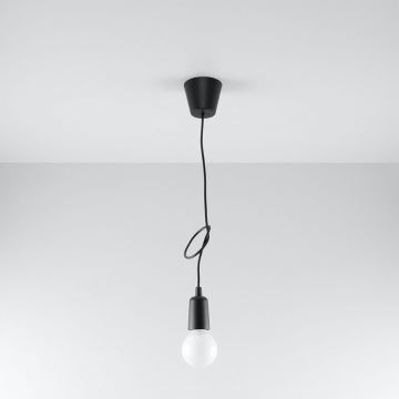 Hanglamp aan koord DIEGO 1xE27/60W/230V