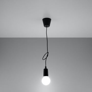 Hanglamp aan koord DIEGO 1xE27/60W/230V