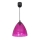 Hanglamp aan koord FLASH 1xE27/60W/230V roze