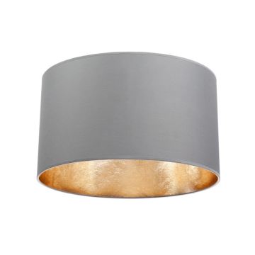 Hanglamp aan koord GLEAM 1xE27/60W/230V grijs/gouden