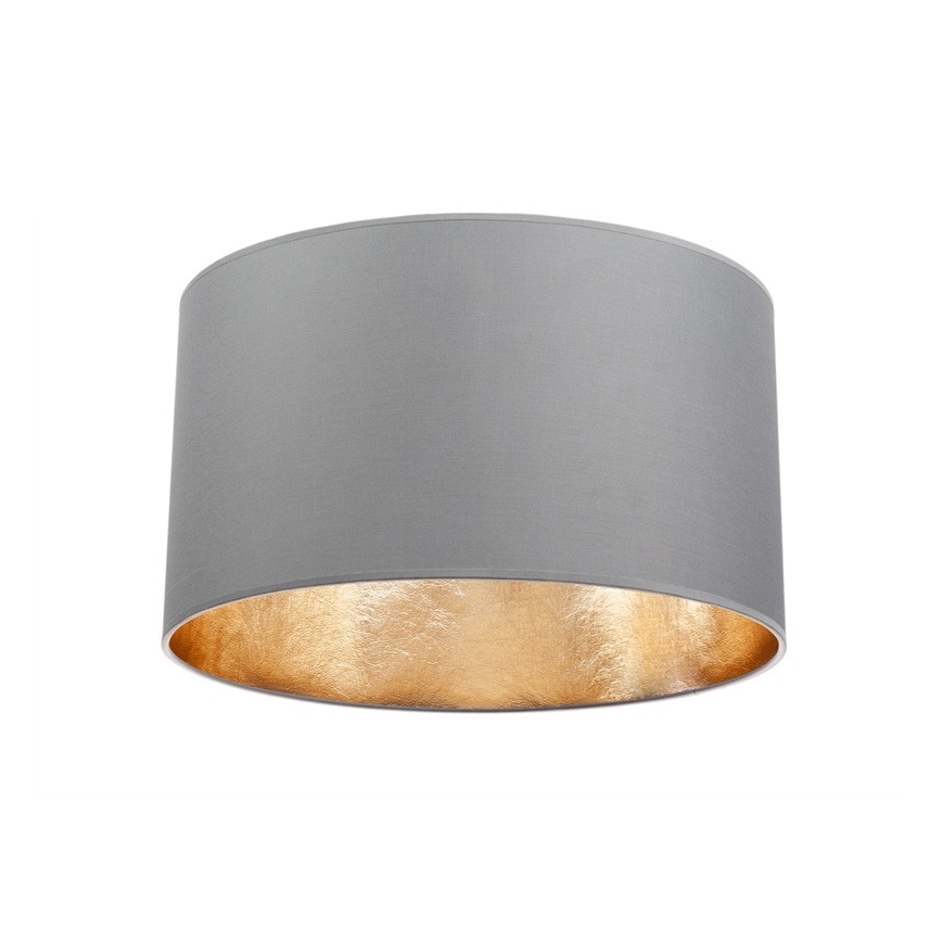 Hanglamp aan koord GLEAM 1xE27/60W/230V grijs/gouden