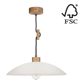 Hanglamp aan koord JONA 1xE27/60W/230V - FSC gecertificeerd