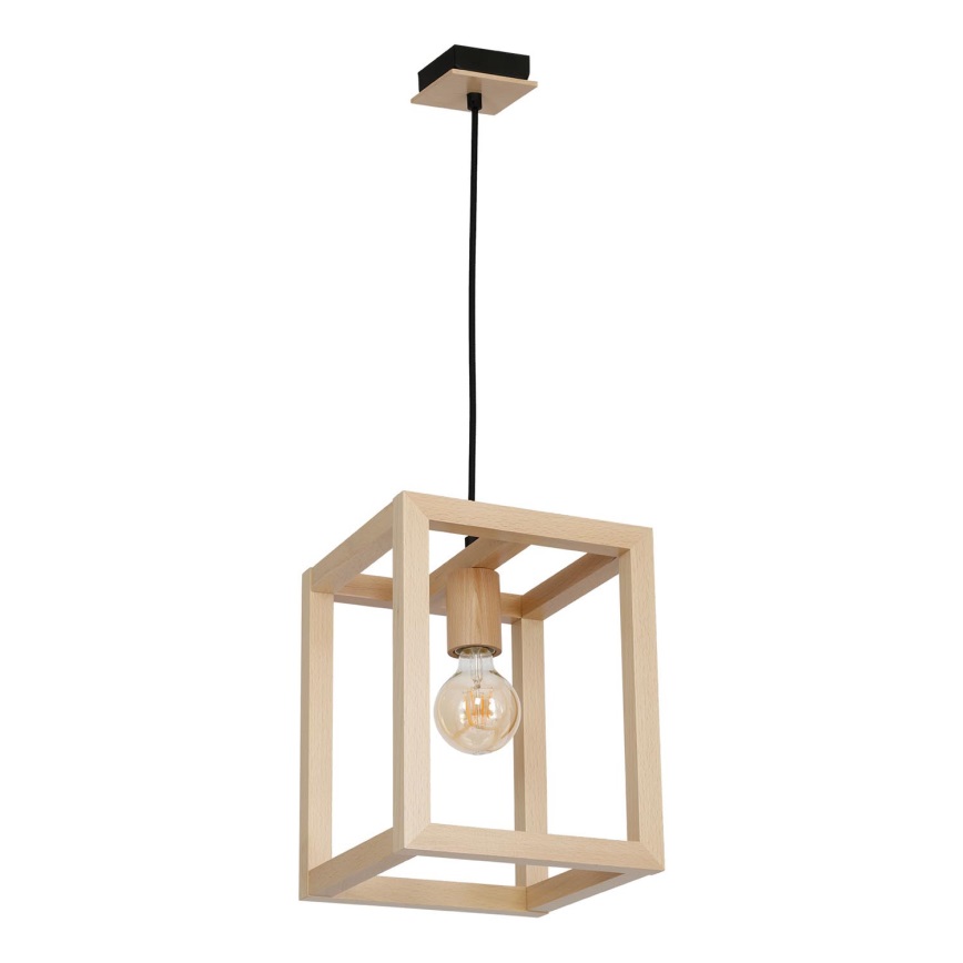 Hanglamp aan koord LEGNO 1xE27/60W/230V