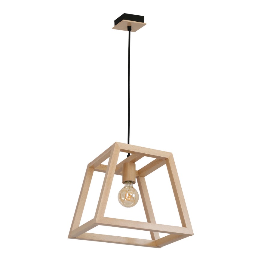 Hanglamp aan koord LEGNO 1xE27/60W/230V