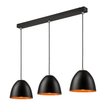 Hanglamp aan koord LIVIA 3xE27/60W/230V