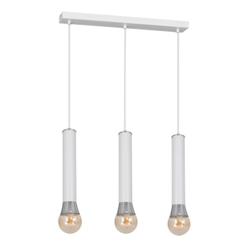 Hanglamp aan koord LUNAE 3xE27/60W/230V