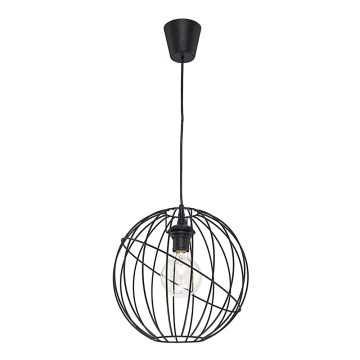 Hanglamp aan koord ORBITA BLACK 1xE27/60W/230V