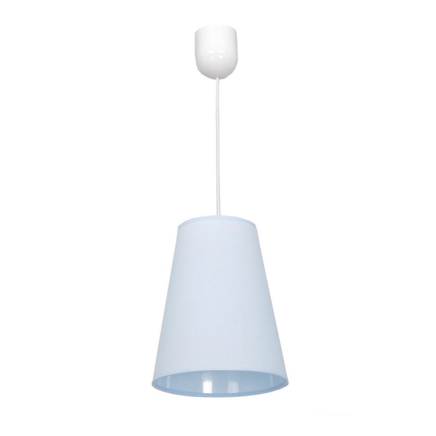 Hanglamp aan koord PINIO 1xE27/60W/230V blauw