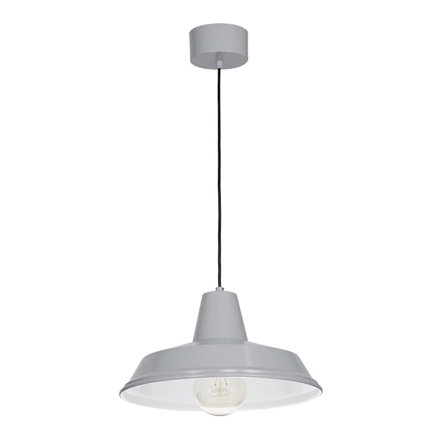 Hanglamp CLASS 1xE27/60W/230V grijs