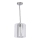 Hanglamp ELDA 1xE27/60W/230V glanzend chroom