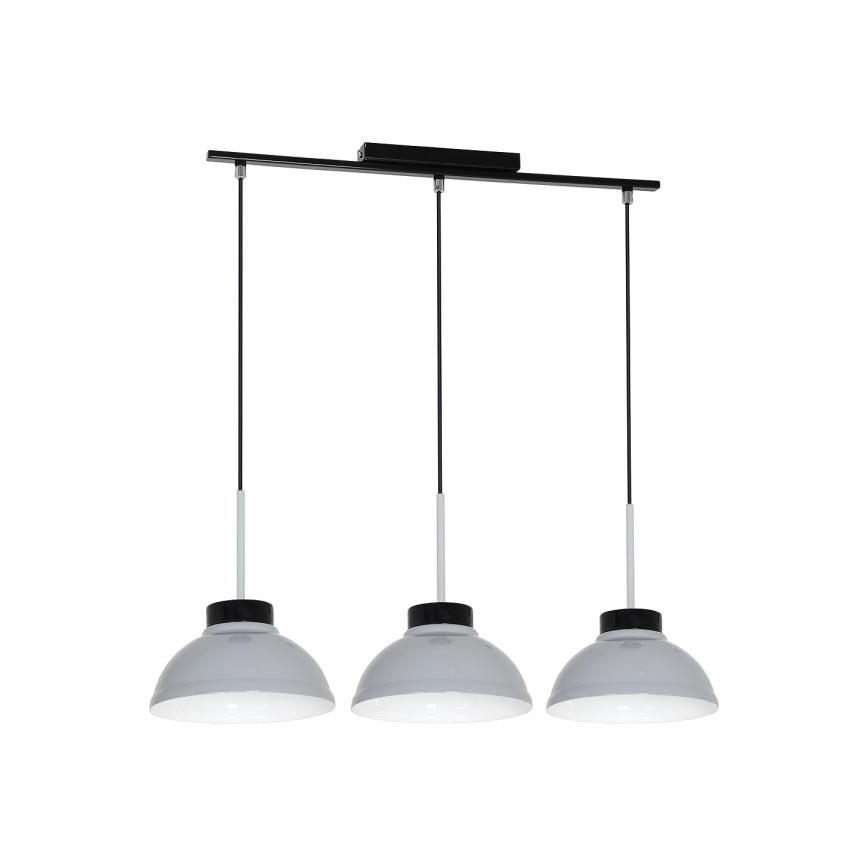 Hanglamp FACTOR GREY 3xE27/60W/230V